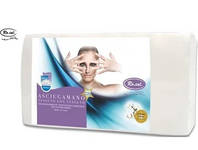 ASCIUGAMANI 40X70 CARTA SECCO GOFFRATO 100PZX6CF
