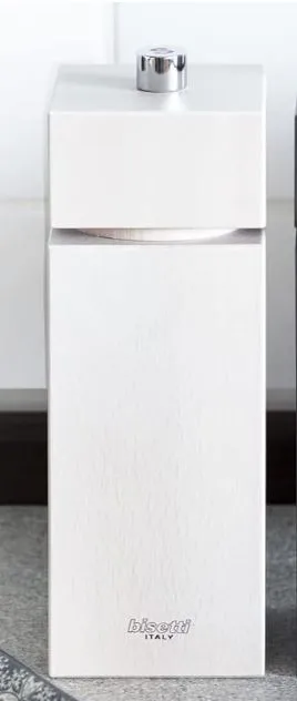 MACINA SALE TRENTO QUADRATO LEGNO 16.5CM BIANCO