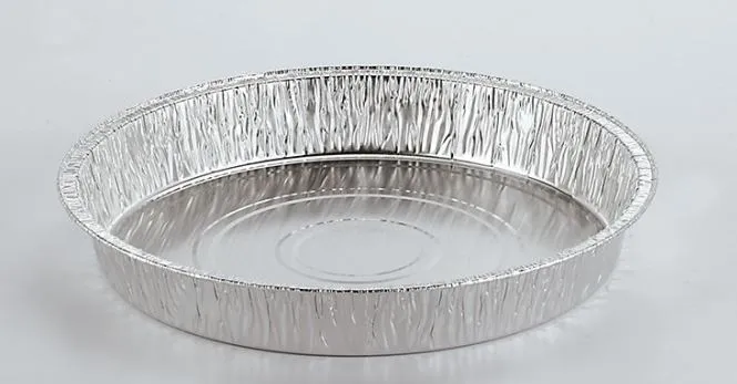 VASCHETTA ALLUMINIO TONDA D25 TORTA GRANDE 100PZX4CF