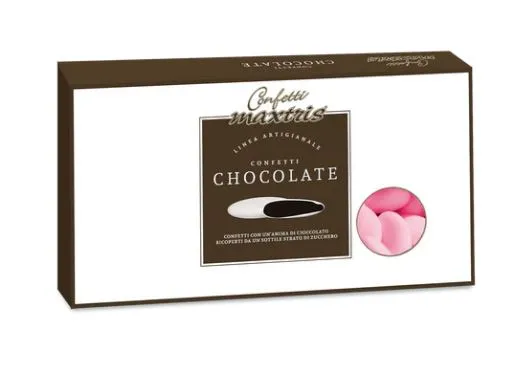 CONFETTO CIOCCOLATO MAXTRIS ROSA 1KG(250PZ)