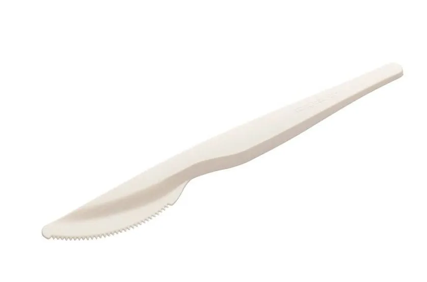 COLTELLO PLA COMPOSTABILE BIANCO 15PZXCF