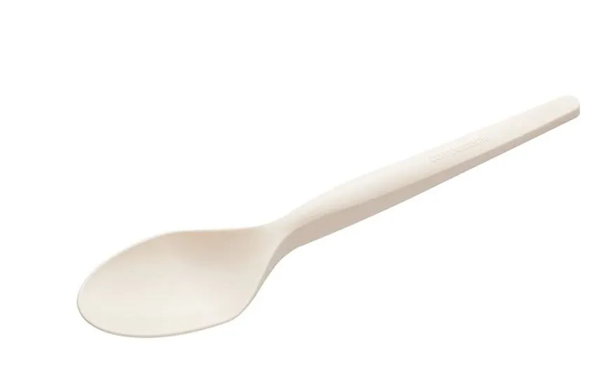 CUCCHIAIO PLA COMPOSTABILE BIANCO 15PZXCF