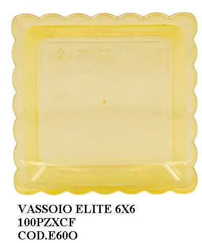 FING VASSOIO ELITE 6X6 ORO 100PZX12CF