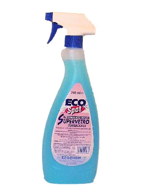 DETERGENTE ECOSPOT SUPERVETRO PROFUMATO 750ML 12BTXCT