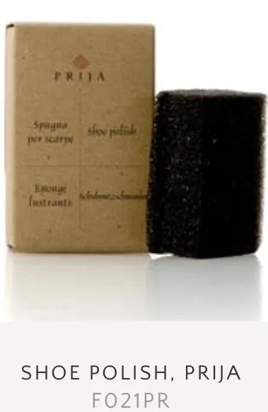 SPUGNA LUCIDA SCARPE ASTUCCIO PRIJA 100PZX10CF