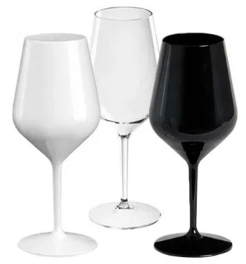 BICCHIERE CALICE VINO TRITAN 470CC BIANCO 6PZXCF