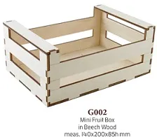 CASSETTA PORTA PANE IN LEGNO 15X20X10H