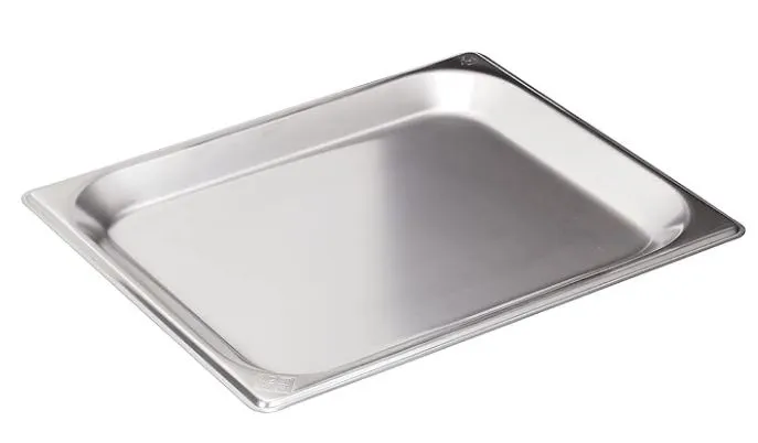 BACINELLA IN ACCIAIO GN 1/2 H mm 20 325X265 6PZXCT P120207