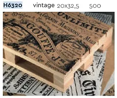 CARTINE ANTIGRASSO VINTAGE 20X32 500PZ