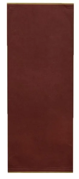 BUSTA PORTA POSATE T38X38 CARTA PAGLIA BORDEAUX 1000PZ