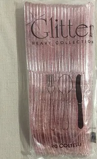 COLTELLO GLITTER ROSSO CM19.9 PS 20PZX25CF