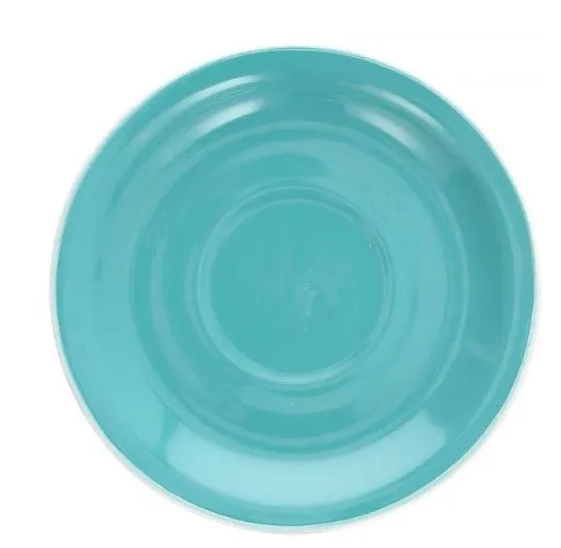 PIATTINO TAZZA THE KOLORS SMERALDO D15 PORCELLANA 12PZXCF