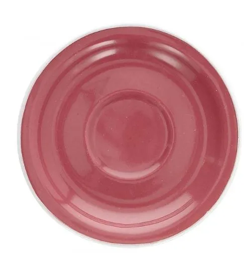 PIATTINO TAZZA THE KOLORS ROSSO D15 PORCELLANA 12PZXCF