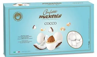 CONFETTO MAXTRIS COCCO BIANCO MANDORLA 1KG