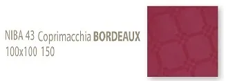 COPRIMACCHIA 100X100 NIBA BORDEAUX 150PZXCT