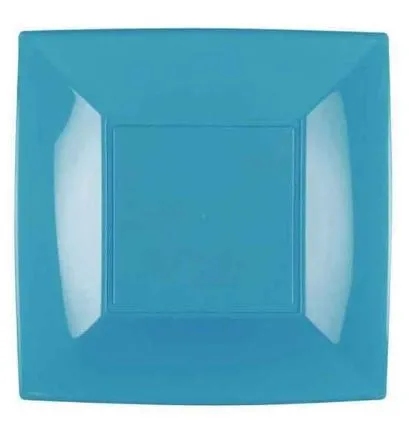 PIATTO QUADRO TS 18X18 BLU 12PZX20CFXCT