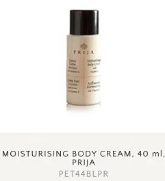 FLACONE 40ML CREMA CORPO IDRATANTE PRIJA 216PZXCT