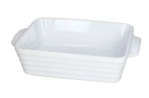 PIROFILA FORNO RETTANGOLARE PL-COOK CM23.8X15.5X6.3H PORCELLANA BIANCA