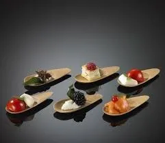 FING VASSOIO CONCHIGLIA SUSHI BAMBOO 12PZ