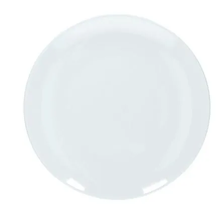 PIATTO PIANO TONDO SHOW PLATE D26 MELAMINA BIANCO 6PZXCF