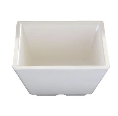 COPPETTA BOWL QUADRO CM9X9 MALAMINA BIANCO 12PZXCF