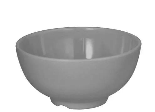 COPPETTA TONDA SHOW PLATE CM11 MELAMINA GRIGIO 12PZXCF S0904110GRI