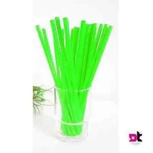 CANNUCCE DIRITTE 21CM VERDE FLU 1000