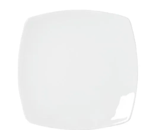 PIATTO FRUTTA QUADRO CM20X20 PORCELLANA BIANCO 36PZXCT
