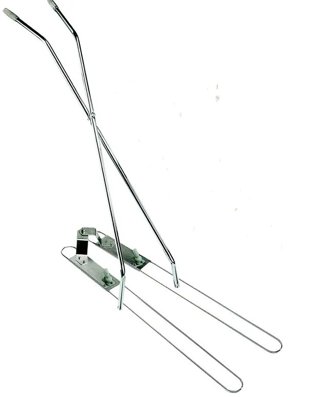 TELAIO SCOPA FORBICE 2MT IN FERRO PER FRANGIA COTONE 105CM