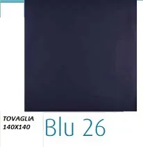 TOVAGLIA 140X140 TNT TIZZY BLU 25PZX4CFXCT TNT140-BLU