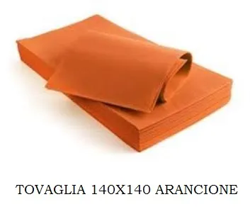 TOVAGLIA 140X140 TNT ARANCIONE 25PZX4CFXCT