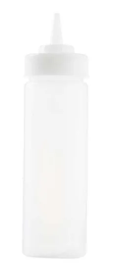 DOSATORE IN PLASTICA SQUEEZE TRASPARENTE 355ML 12PZXCT