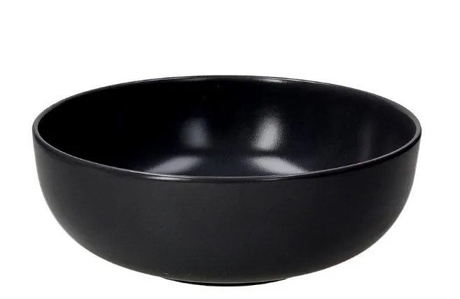 INSALATIERA TATAMI STONEWARE D23 PORCELLANA NERO 6PZX2CFXCT