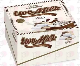 CONFETTO IMBUSTATO TWO MILK MAXTRIS BIANCO CIOCCOLATO 500GR