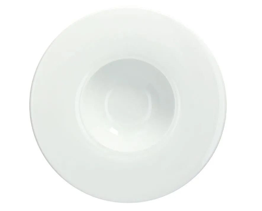 PIATTO PIANO THESIS D31 PORCELLANA BIANCO 6PZX2CFXCT