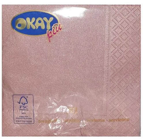 TOVAGLIOLO 2V 33X33 OKAY ROSA GOLD 50PZX27CFXCT
