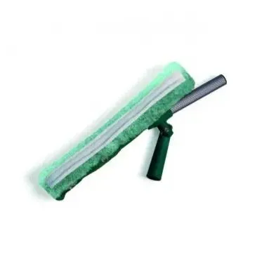 SUPPORTO LAVAVETRI SNODATO COMPLETO C/VELLO ABRASIVO 25CM