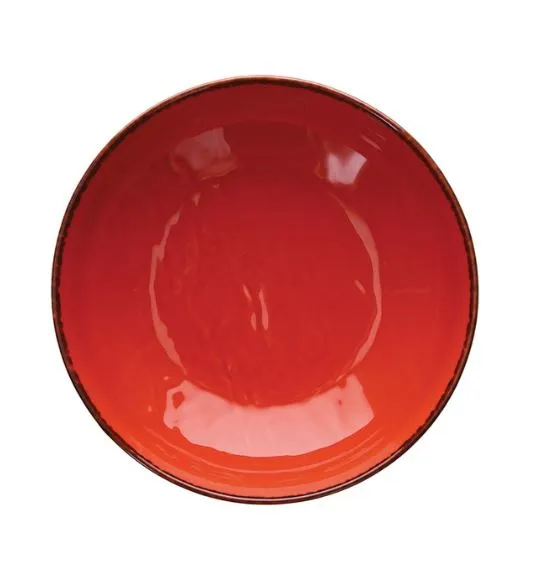INSALATIERA VULCANIA VEGGIE CM20 PORCELLANA ARANCIO 6PZXCF