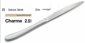 COLTELLO ACCIAIO CHARME 235MM 12PZX10CFXCT