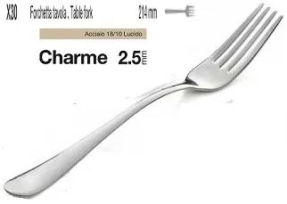 FORCHETTA ACCIAIO CHARME 214MM 12PZX10CFXCT