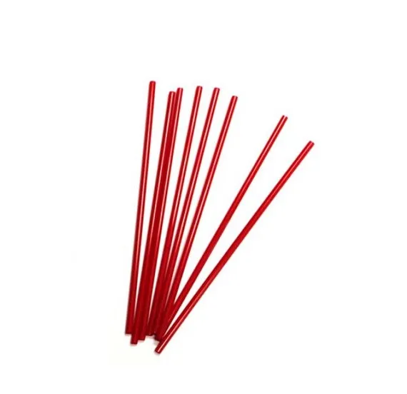 CANNUCCE DIRITTE 21CM ROSSO 1000PZX