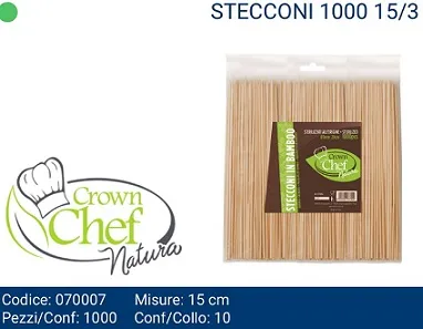 SPIEDO BAMBOO 15CM 200PZX100CF