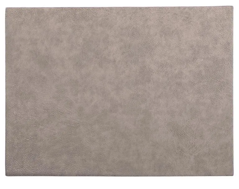 TOVAGLIETTA PELLE VEGANA TROJA RETTANGOLARE CM45X33 GRIGIO 12PZXCF